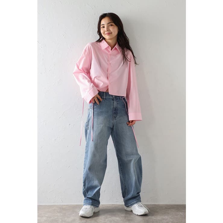 サイドギャザークロップドシャツ 77-004115 | BONJOUR SAGAN | 詳細画像12 