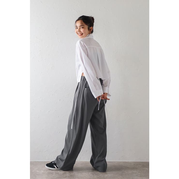 サイドギャザークロップドシャツ 77-004115 | BONJOUR SAGAN | 詳細画像20 