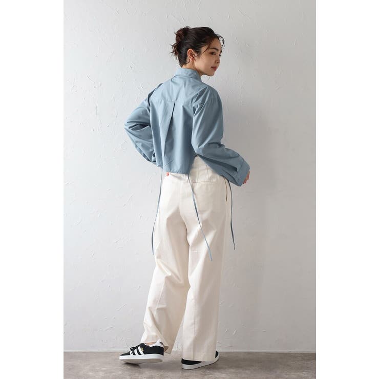 サイドギャザークロップドシャツ 77-004115 | BONJOUR SAGAN | 詳細画像26 