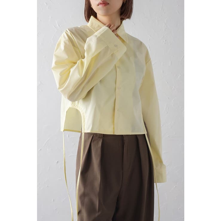 サイドギャザークロップドシャツ 77-004115 | BONJOUR SAGAN | 詳細画像27 