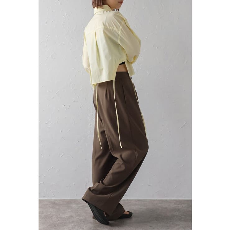 サイドギャザークロップドシャツ 77-004115 | BONJOUR SAGAN | 詳細画像32 