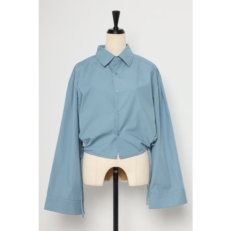 サイドギャザークロップドシャツ 77-004115 | BONJOUR SAGAN | 詳細画像37 