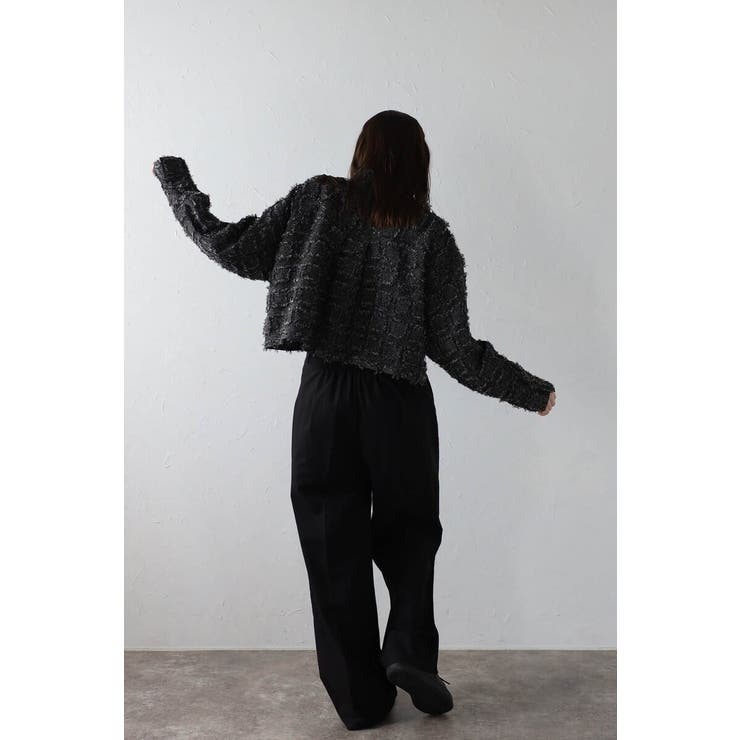 cropped fringe shirt | BONJOUR SAGAN | 詳細画像12 