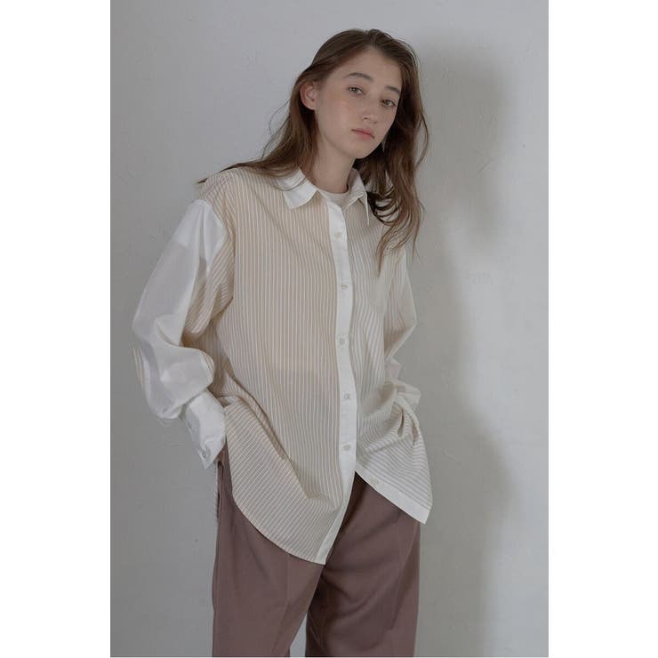 multi stripe shirt | BONJOUR SAGAN | 詳細画像1 