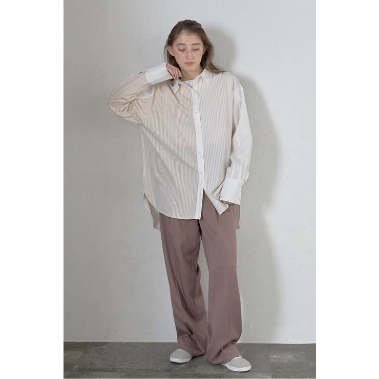 multi stripe shirt | BONJOUR SAGAN | 詳細画像5 