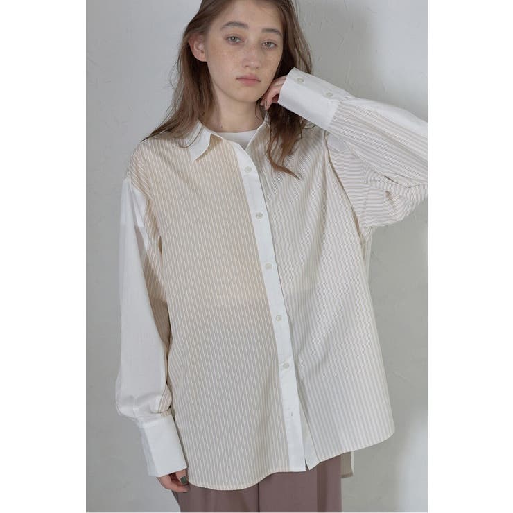 multi stripe shirt | BONJOUR SAGAN | 詳細画像9 