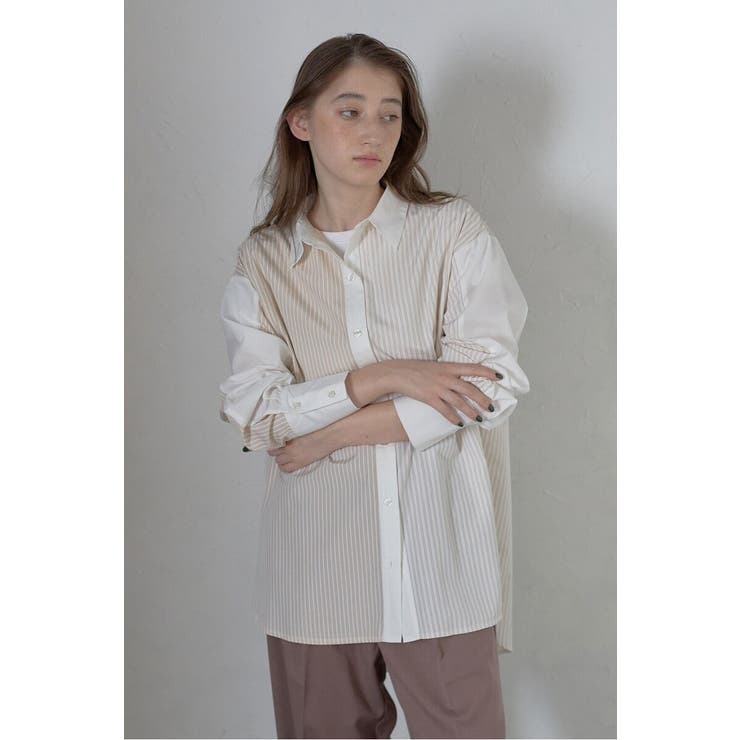 multi stripe shirt | BONJOUR SAGAN | 詳細画像12 