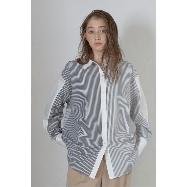 multi stripe shirt | BONJOUR SAGAN | 詳細画像13 