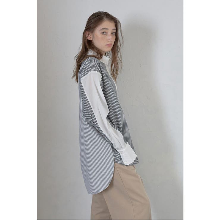 multi stripe shirt | BONJOUR SAGAN | 詳細画像14 