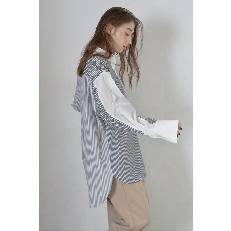 multi stripe shirt | BONJOUR SAGAN | 詳細画像15 