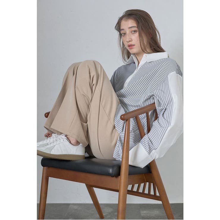 multi stripe shirt | BONJOUR SAGAN | 詳細画像22 