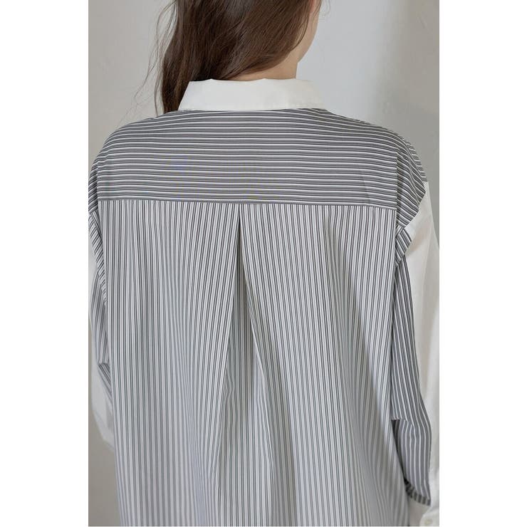 multi stripe shirt | BONJOUR SAGAN | 詳細画像26 