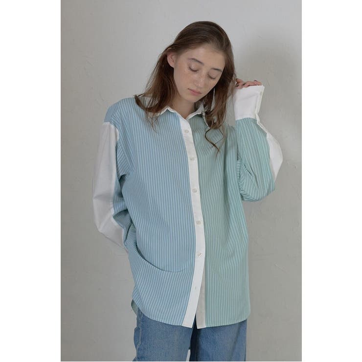 multi stripe shirt | BONJOUR SAGAN | 詳細画像30 