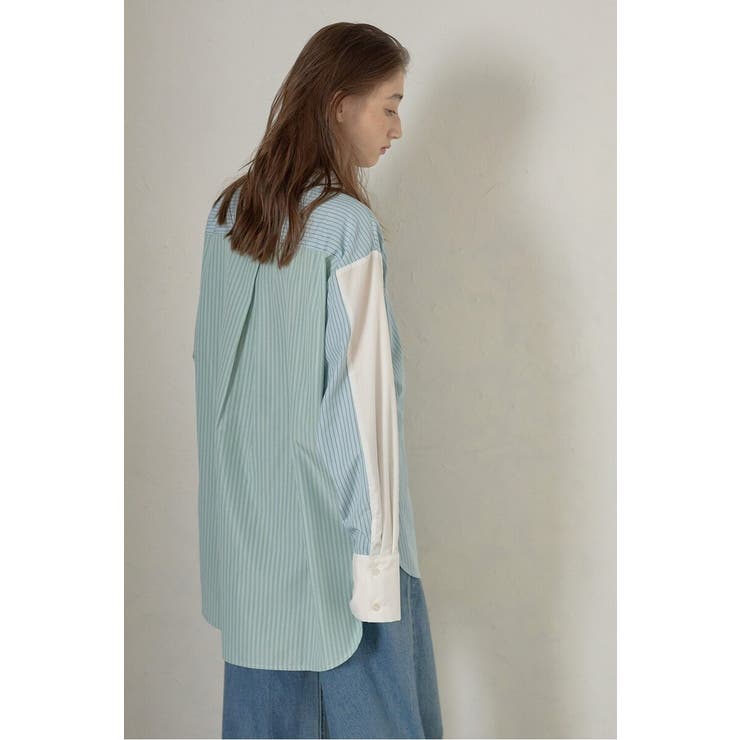 multi stripe shirt | BONJOUR SAGAN | 詳細画像35 