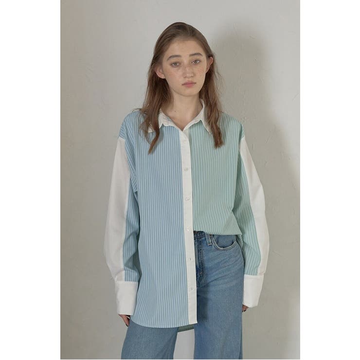 multi stripe shirt | BONJOUR SAGAN | 詳細画像43 