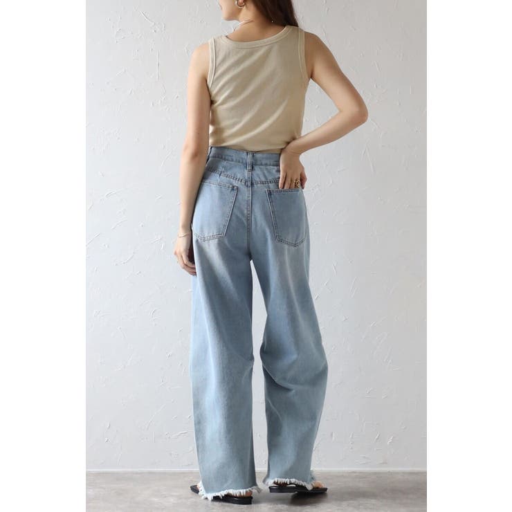 ハート刺繍リブタンクトップ 77-004136 | BONJOUR SAGAN | 詳細画像5 