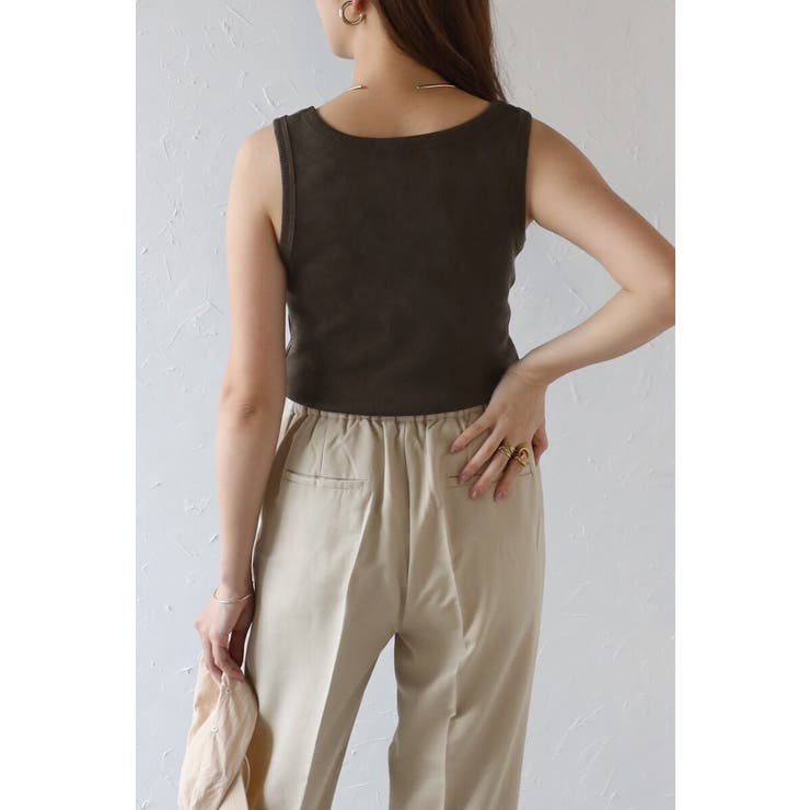 ハート刺繍リブタンクトップ 77-004136 | BONJOUR SAGAN | 詳細画像10 