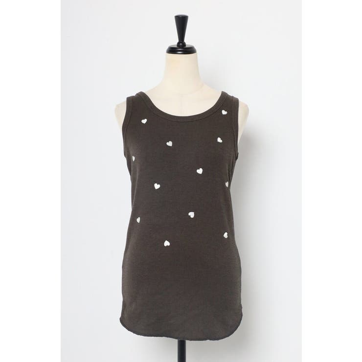 ハート刺繍リブタンクトップ 77-004136 | BONJOUR SAGAN | 詳細画像18 