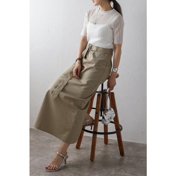 メタリックシアーニットT 77-004160 | BONJOUR SAGAN | 詳細画像8 