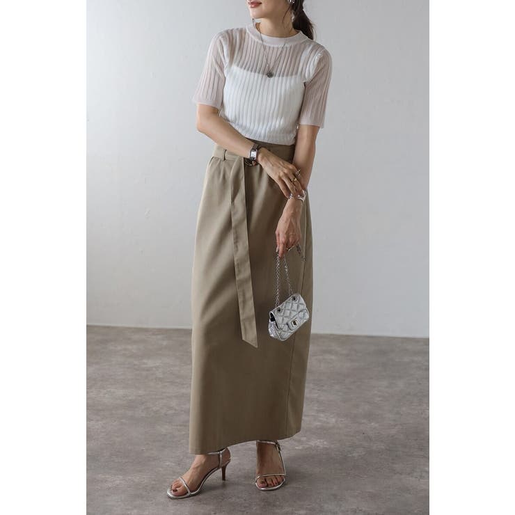 メタリックシアーニットT 77-004160 | BONJOUR SAGAN | 詳細画像12 