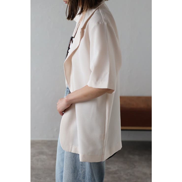 サマーツイードハーフスリーブジャケット 77-004168 | BONJOUR SAGAN | 詳細画像5 