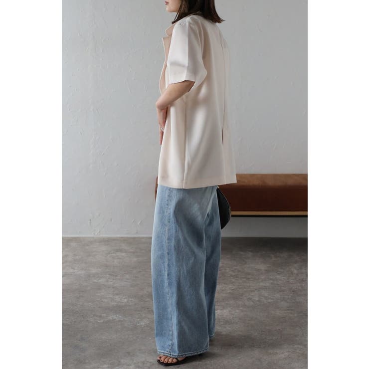 サマーツイードハーフスリーブジャケット 77-004168 | BONJOUR SAGAN | 詳細画像6 