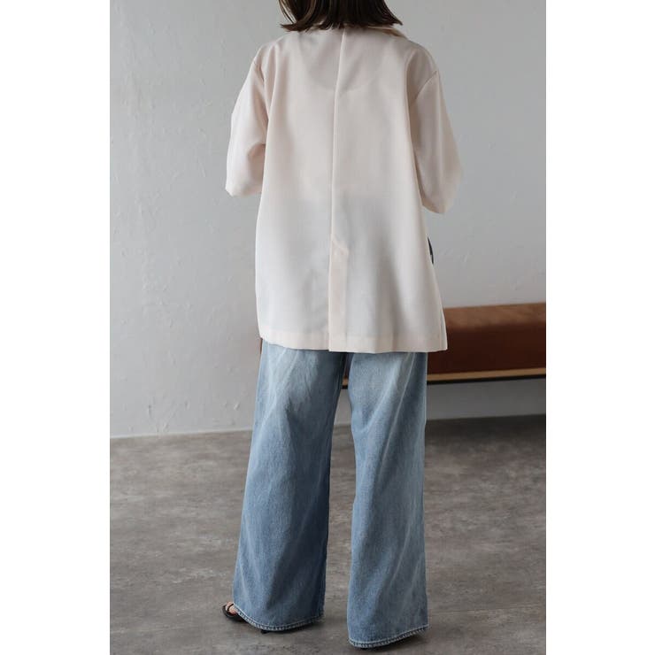 サマーツイードハーフスリーブジャケット 77-004168 | BONJOUR SAGAN | 詳細画像8 