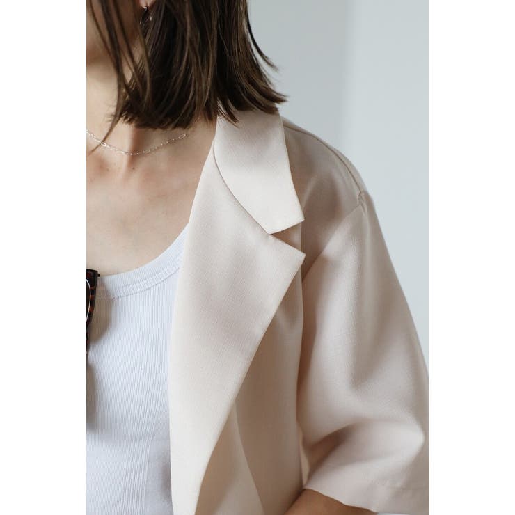 サマーツイードハーフスリーブジャケット 77-004168 | BONJOUR SAGAN | 詳細画像9 