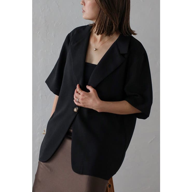 サマーツイードハーフスリーブジャケット 77-004168 | BONJOUR SAGAN | 詳細画像20 