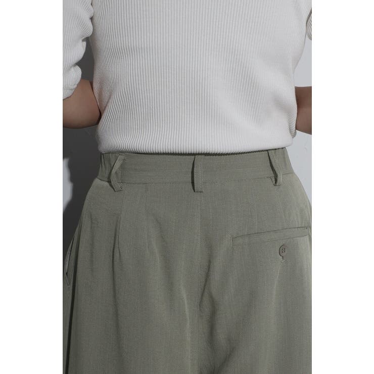 タックフレアワイドパンツ 77-004169 | BONJOUR SAGAN | 詳細画像8 