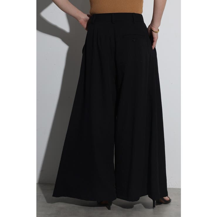 タックフレアワイドパンツ 77-004169 | BONJOUR SAGAN | 詳細画像17 