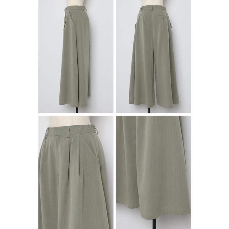 タックフレアワイドパンツ 77-004169 | BONJOUR SAGAN | 詳細画像20 