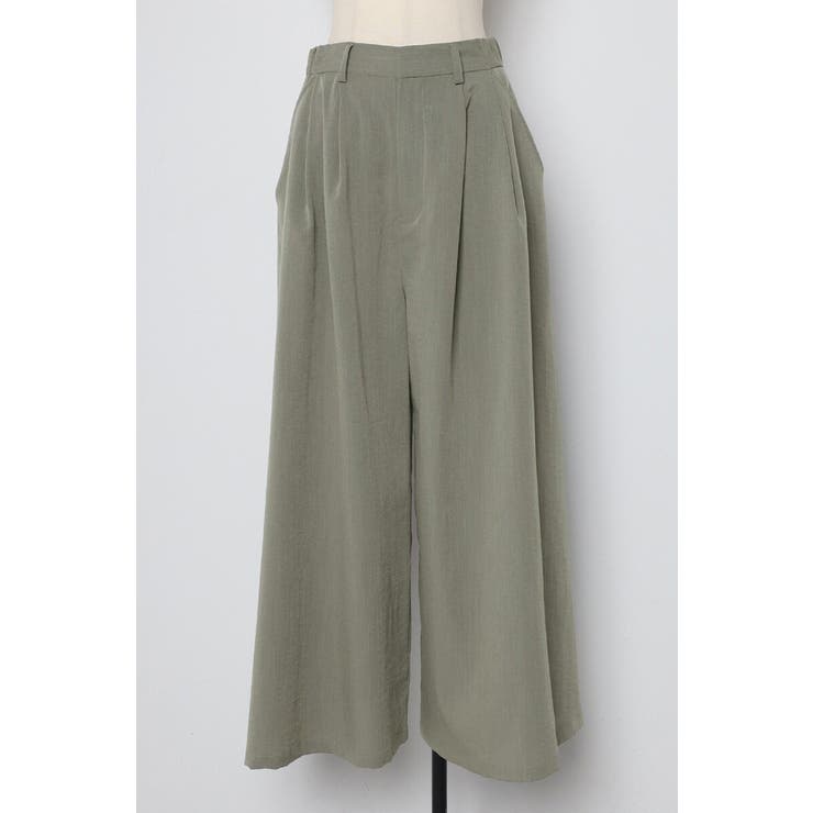 タックフレアワイドパンツ 77-004169 | BONJOUR SAGAN | 詳細画像21 