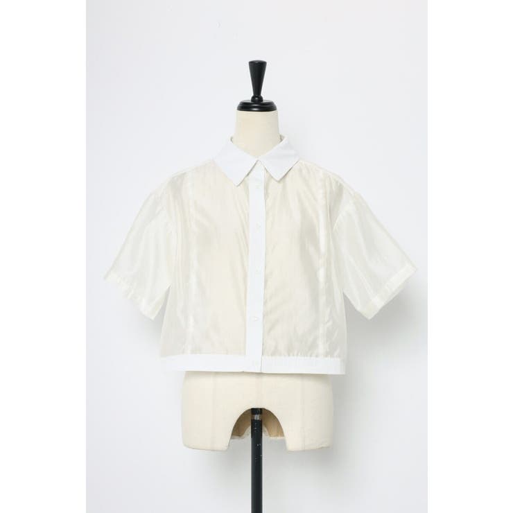 sheer shiny shirt | BONJOUR SAGAN | 詳細画像19 