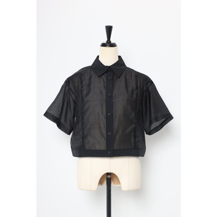sheer shiny shirt | BONJOUR SAGAN | 詳細画像20 