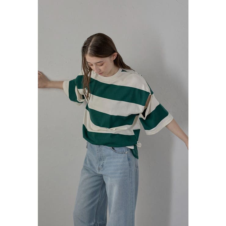 shoulder slit border | BONJOUR SAGAN | 詳細画像5 