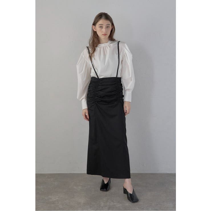 shirring suspender skirt | BONJOUR SAGAN | 詳細画像8 