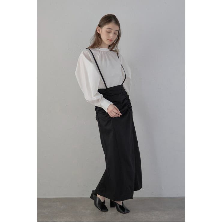 shirring suspender skirt | BONJOUR SAGAN | 詳細画像10 
