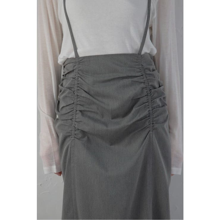 shirring suspender skirt | BONJOUR SAGAN | 詳細画像16 