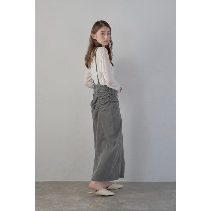 shirring suspender skirt | BONJOUR SAGAN | 詳細画像5 