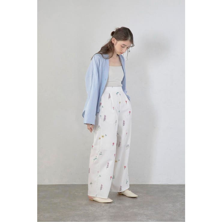 flower print wide | BONJOUR SAGAN | 詳細画像10 