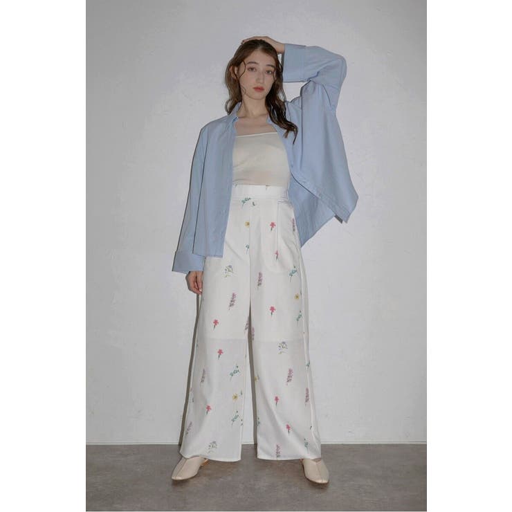 flower print wide | BONJOUR SAGAN | 詳細画像14 