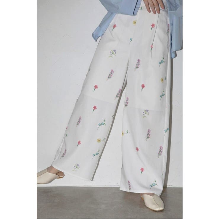 flower print wide | BONJOUR SAGAN | 詳細画像15 