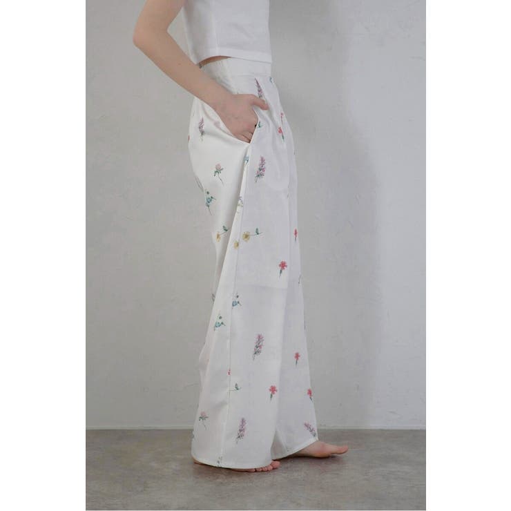 flower print wide | BONJOUR SAGAN | 詳細画像7 