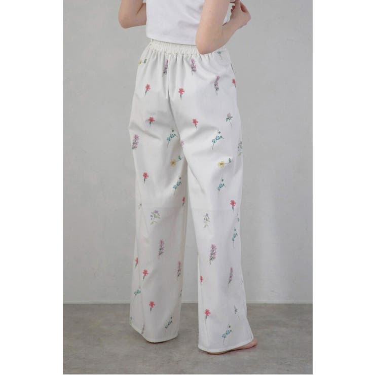 flower print wide | BONJOUR SAGAN | 詳細画像8 