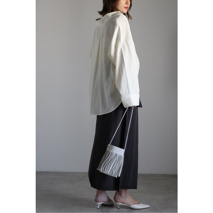 レイヤード風ニットIラインスカート 77-004553 | BONJOUR SAGAN | 詳細画像6 