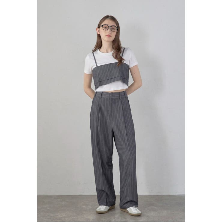 back ribbon pinstripe | BONJOUR SAGAN | 詳細画像9 