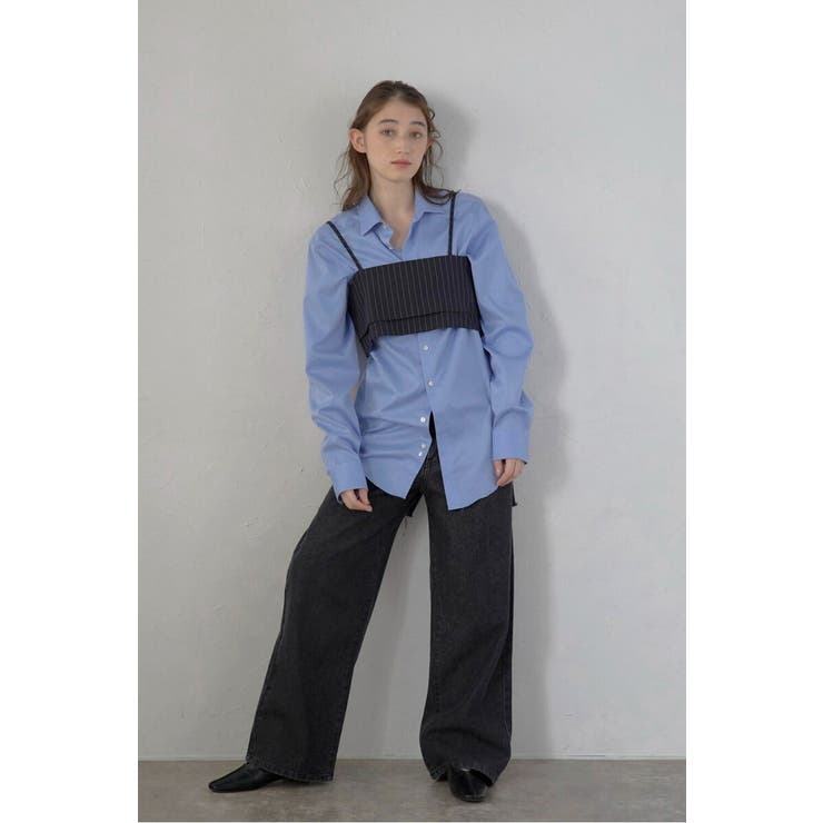 back ribbon pinstripe | BONJOUR SAGAN | 詳細画像18 