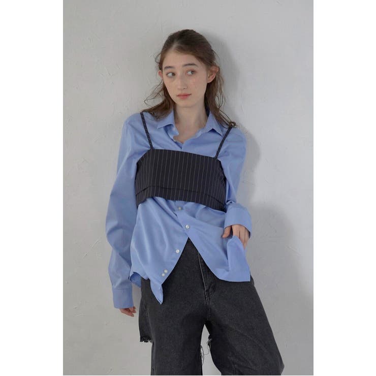 back ribbon pinstripe | BONJOUR SAGAN | 詳細画像20 