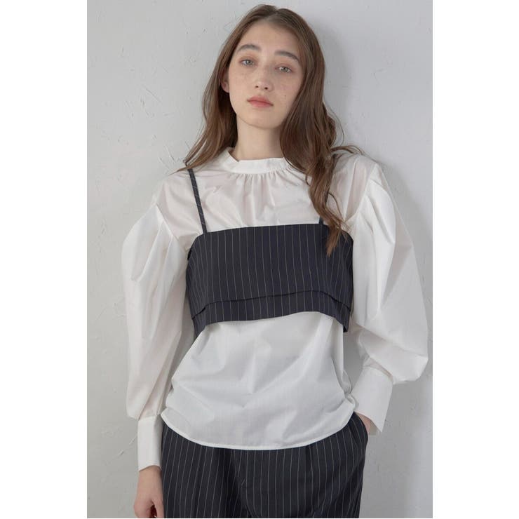 back ribbon pinstripe | BONJOUR SAGAN | 詳細画像28 